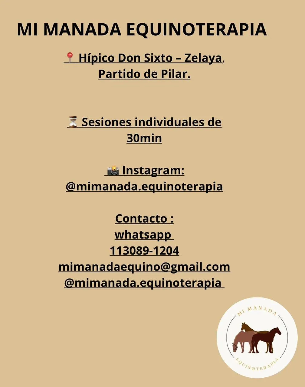 Mi Manada Equinoterapia  - Imagen 2